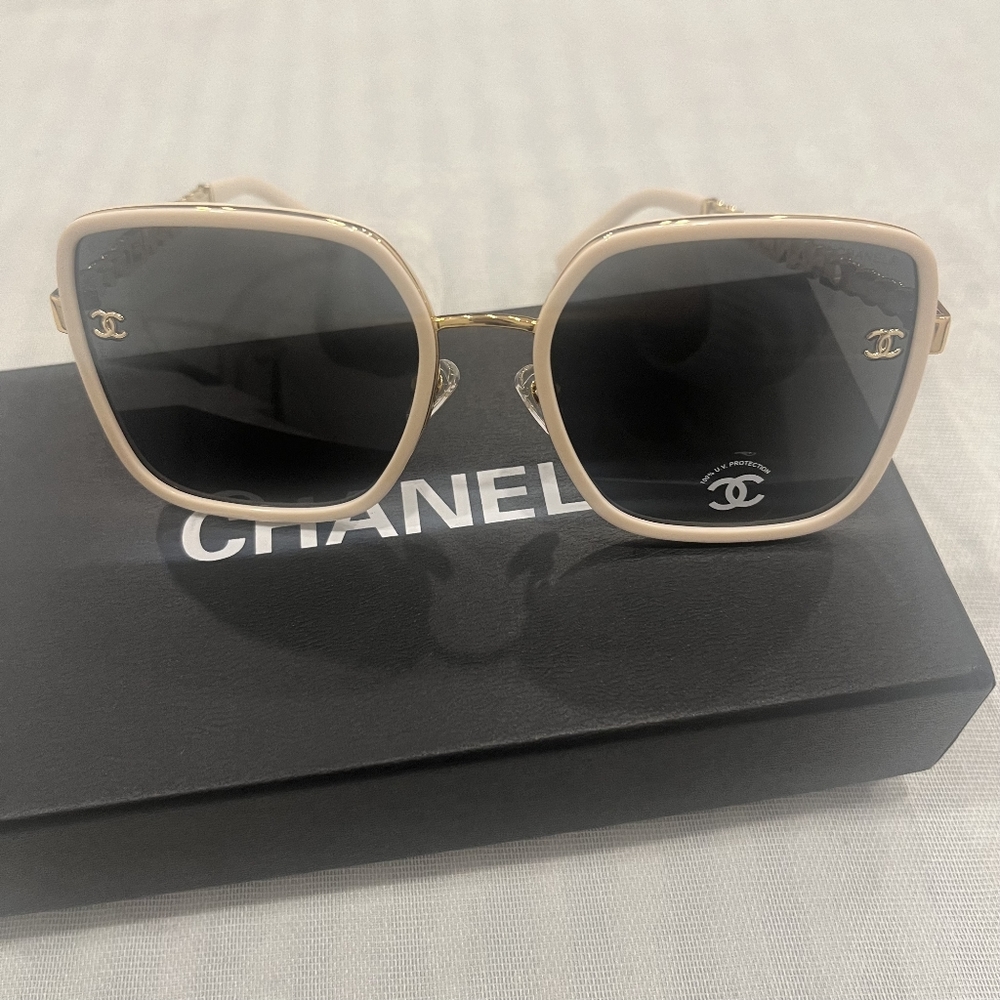 Chanel square sunglasses